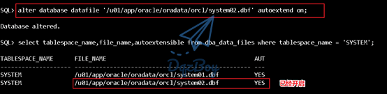 扩容Oracle表空间的步骤与方法第7张-浅时光博客